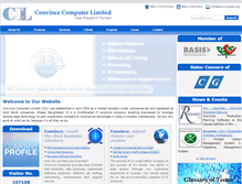 Tablet Screenshot of convincebd.com